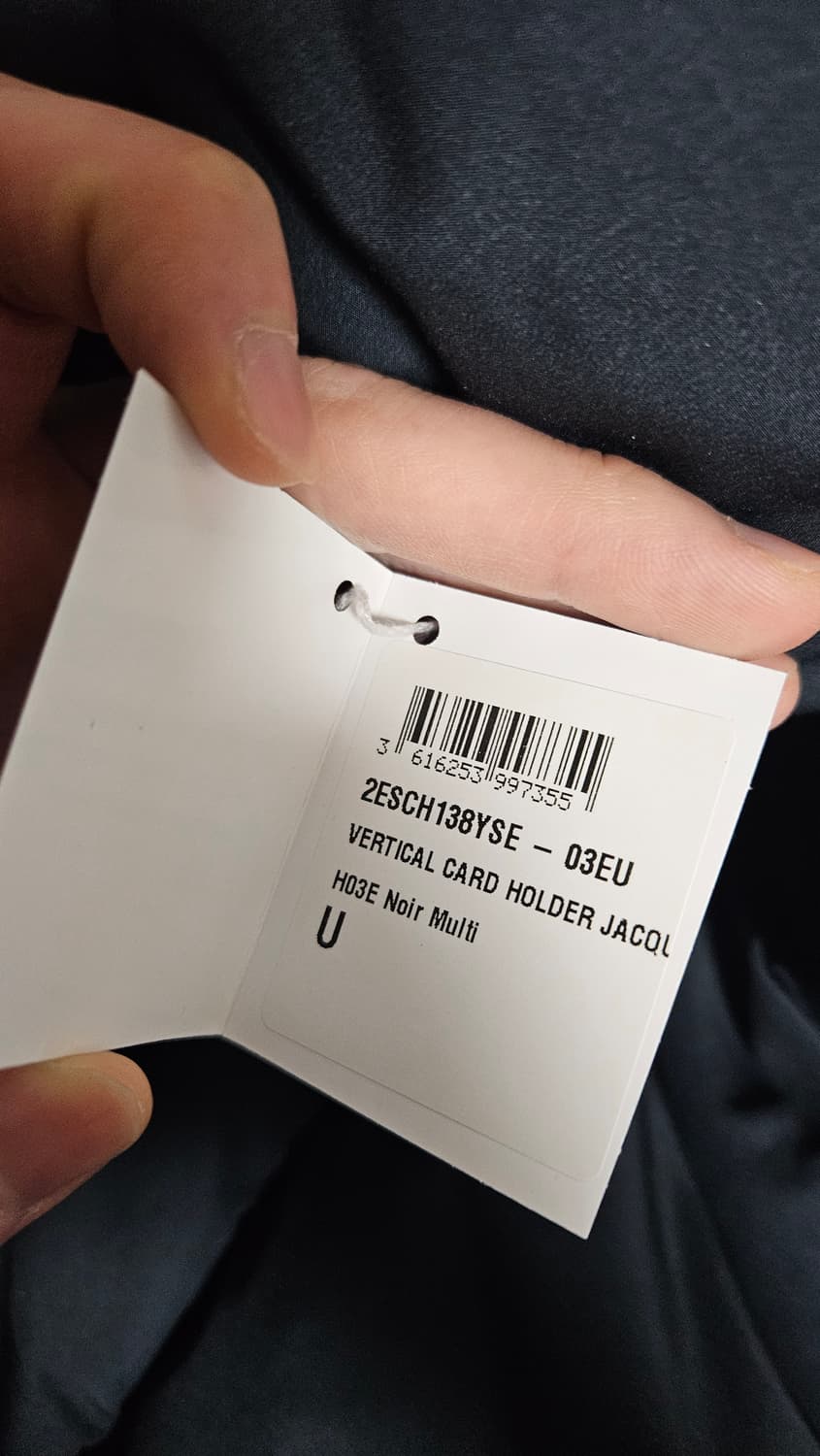 [풀구성]디올 2단 카드 홀더 블랙 디올 오블리크 자카드 상품이미지6