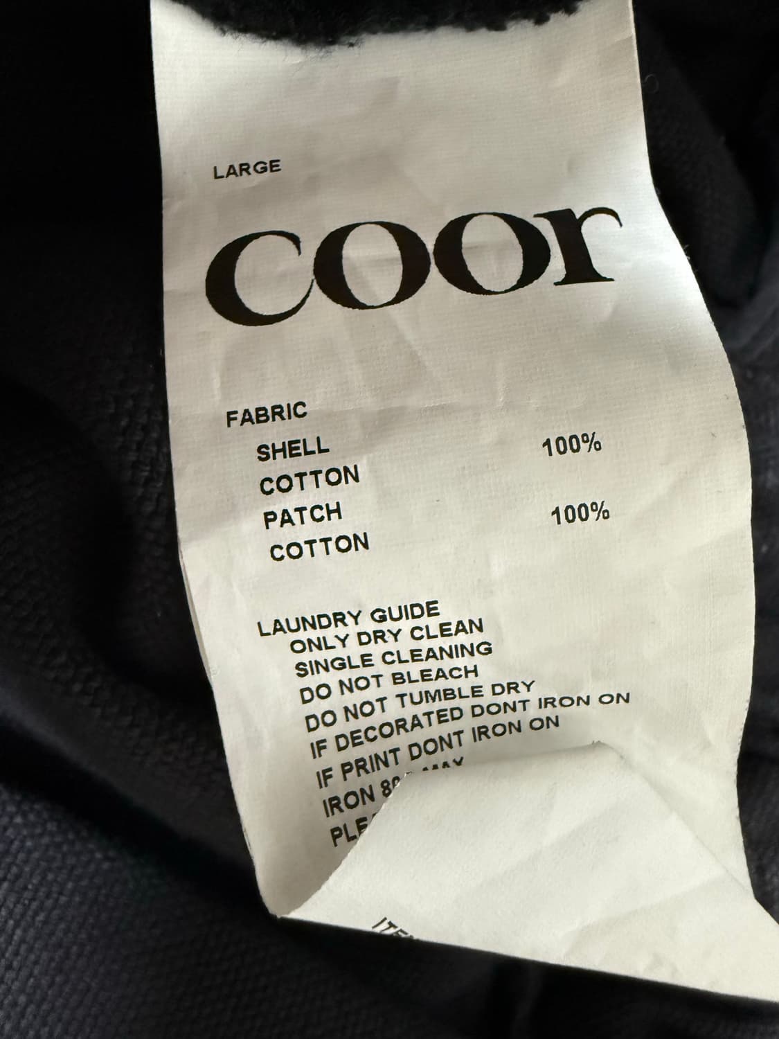 쿠어 오버다잉 페이디드 자켓 상품이미지5