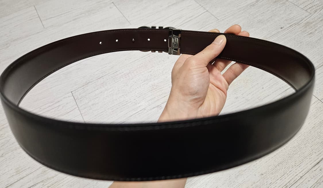 페라가모 간치니 양면벨트 블랙 브라운 상품이미지2