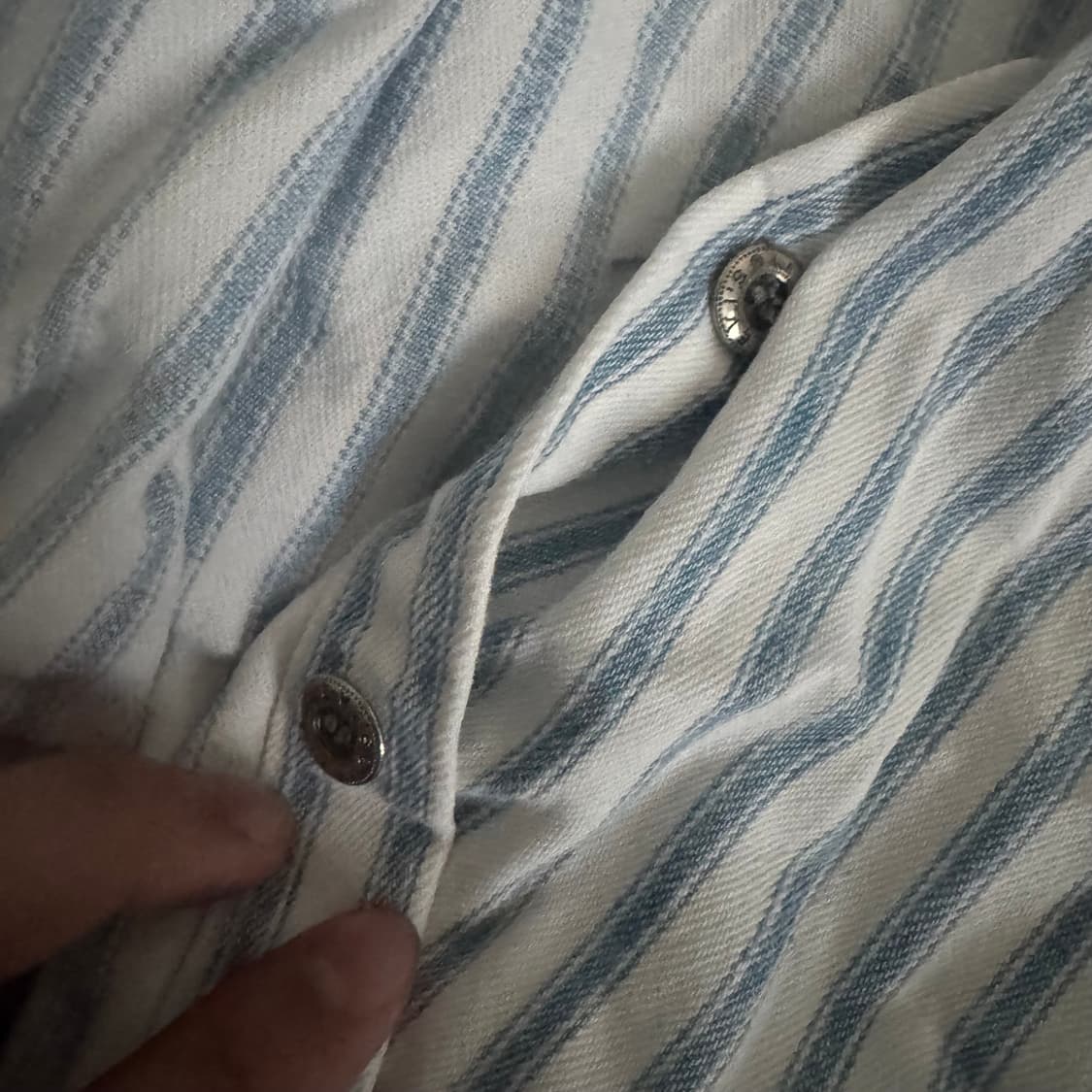 리바이스 스트라이프 셔츠 S 상품이미지4