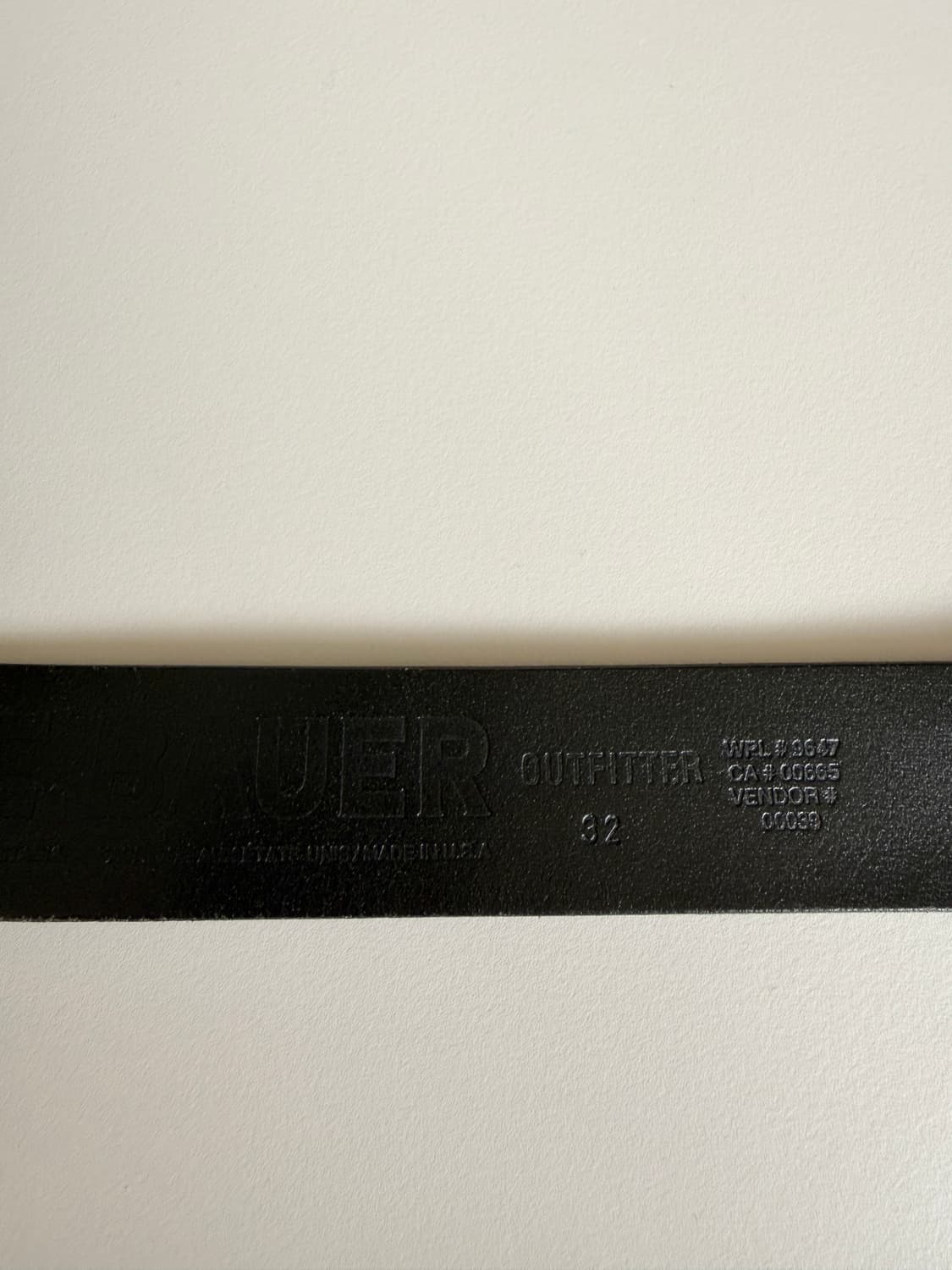 eddie bauer solid brass leather belt 상품이미지4