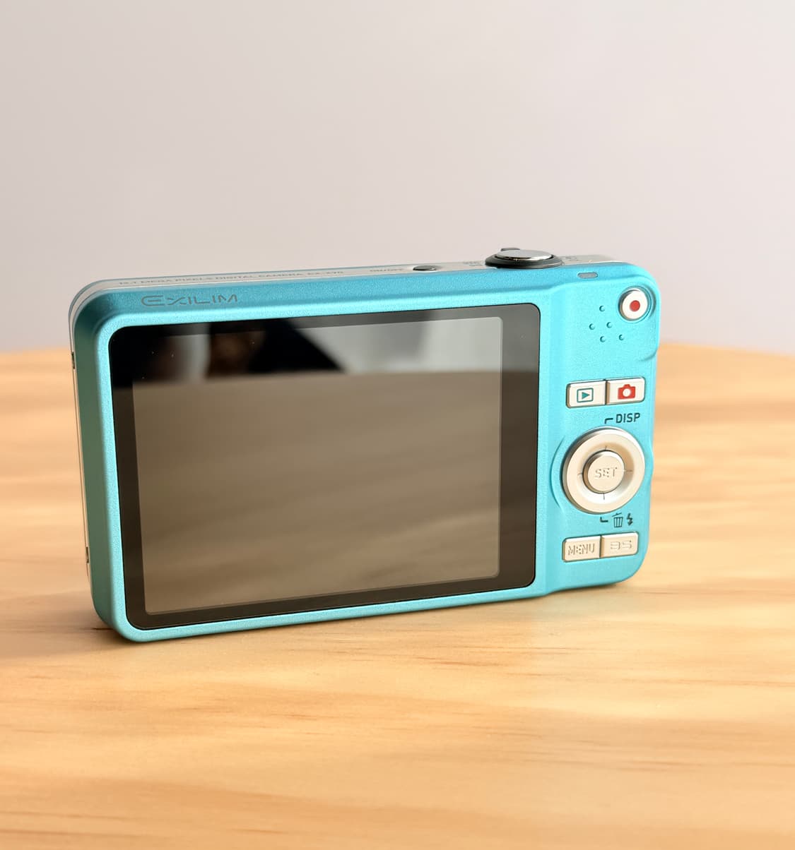 💙 미품 카시오 엑슬림 EX-Z90 아쿠아블루💙 상품이미지5