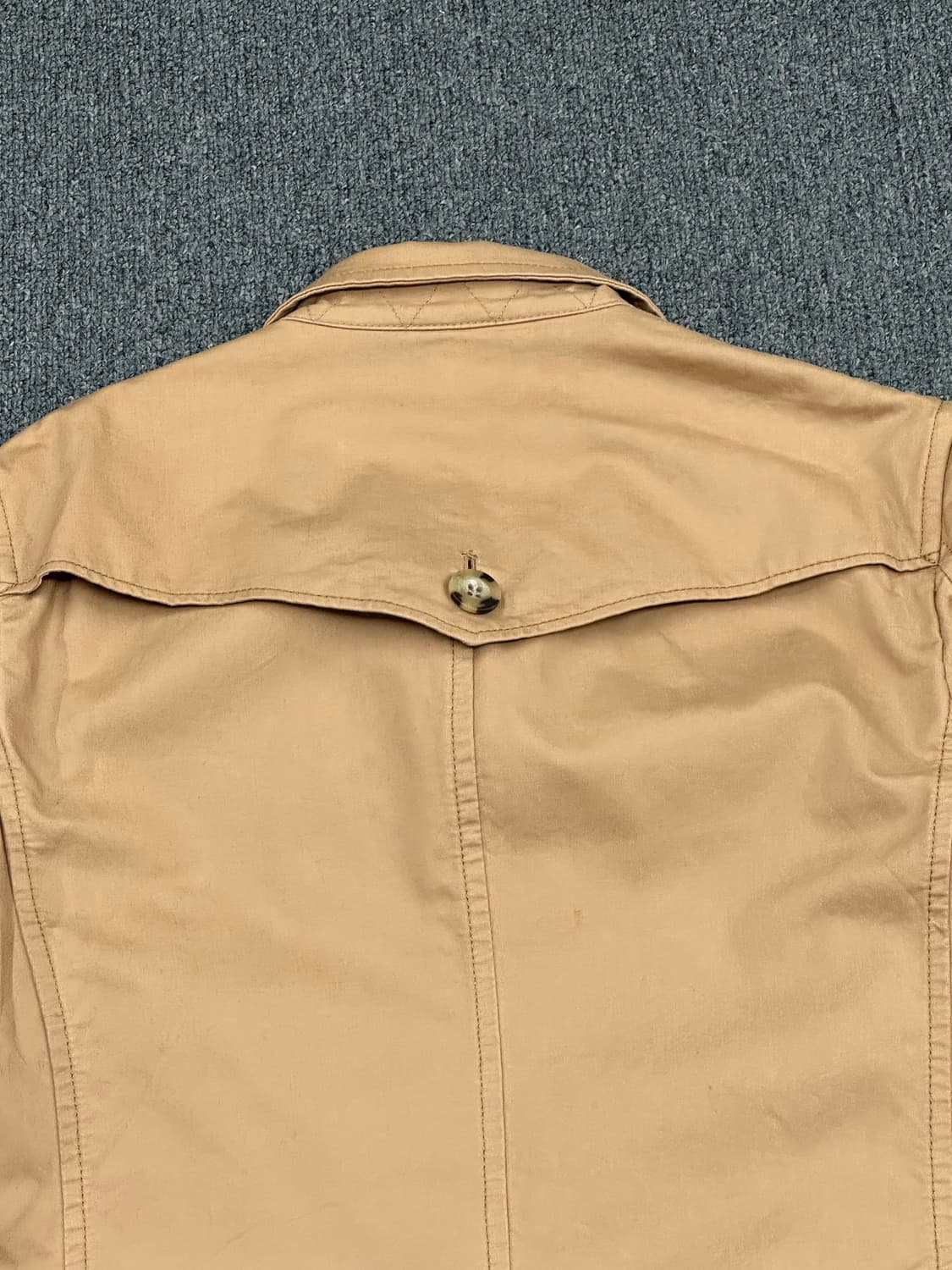 L)PPFM vintage 베이지 트렌치 블루종 자켓 상품이미지7