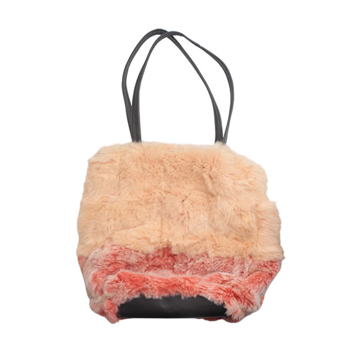 메이시 피치 래빗 퍼 숄더백 상품이미지2