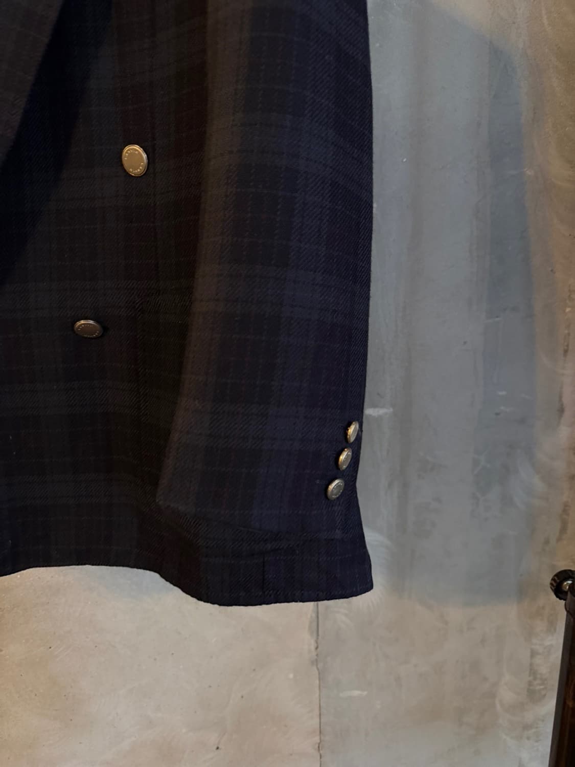 랑방 금장 캐시미어 블레이저 66~77 상품이미지6