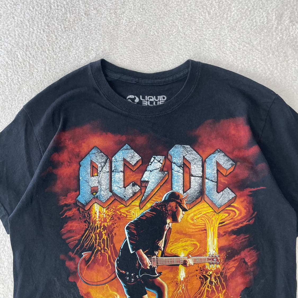 AC/DC Hells Bells 프린팅 반팔 티셔츠 상품이미지3