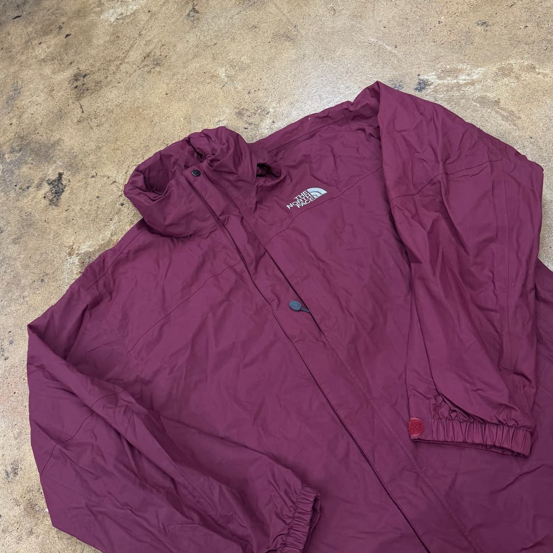[정품/XL] 노스페이스 바람막이 자켓 버건디 b18 상품이미지1