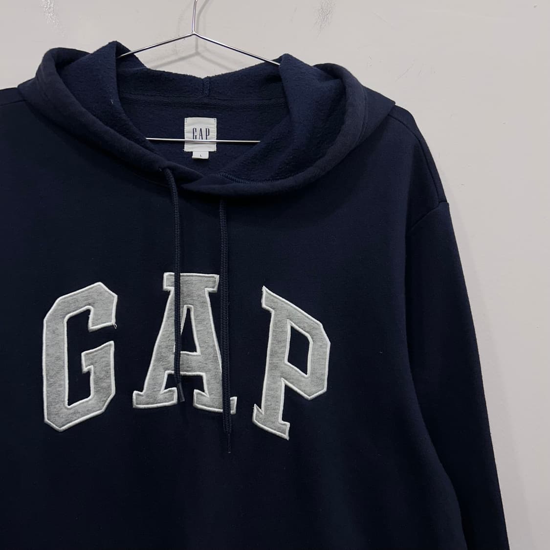 GAP 재팬 빅로고 오버핏 코튼 후드티 상품이미지1