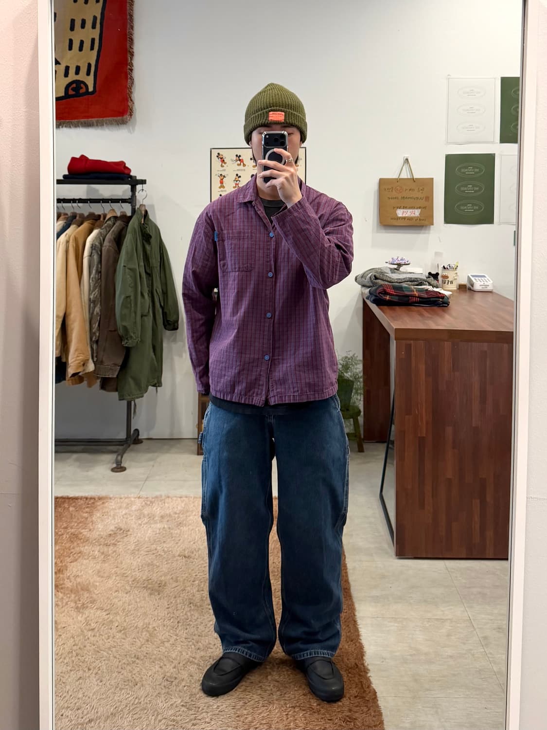 Carhartt 칼하트 카펜터 데님 워크 팬츠 (31inch) 상품이미지2