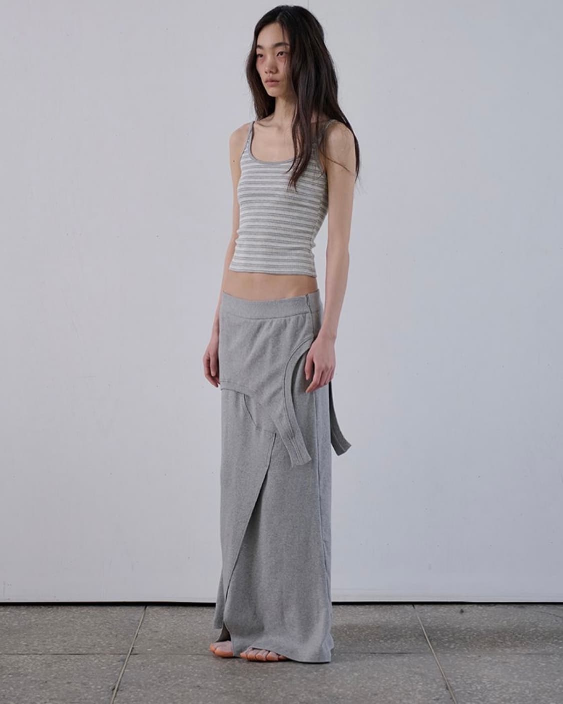 오데스 FLIP MAXI JERSEY SKIRT  상품이미지1