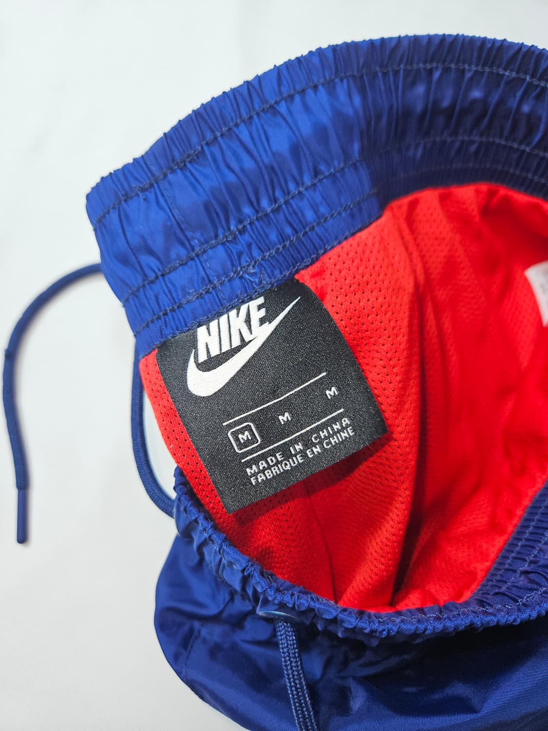 나이키 우븐 조거팬츠 바람막이 밴딩 트레이닝 M (거의 새상품) 상품이미지3