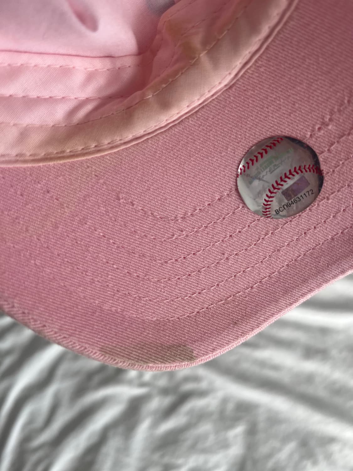 Mlb 핑크 볼캡 상품이미지6