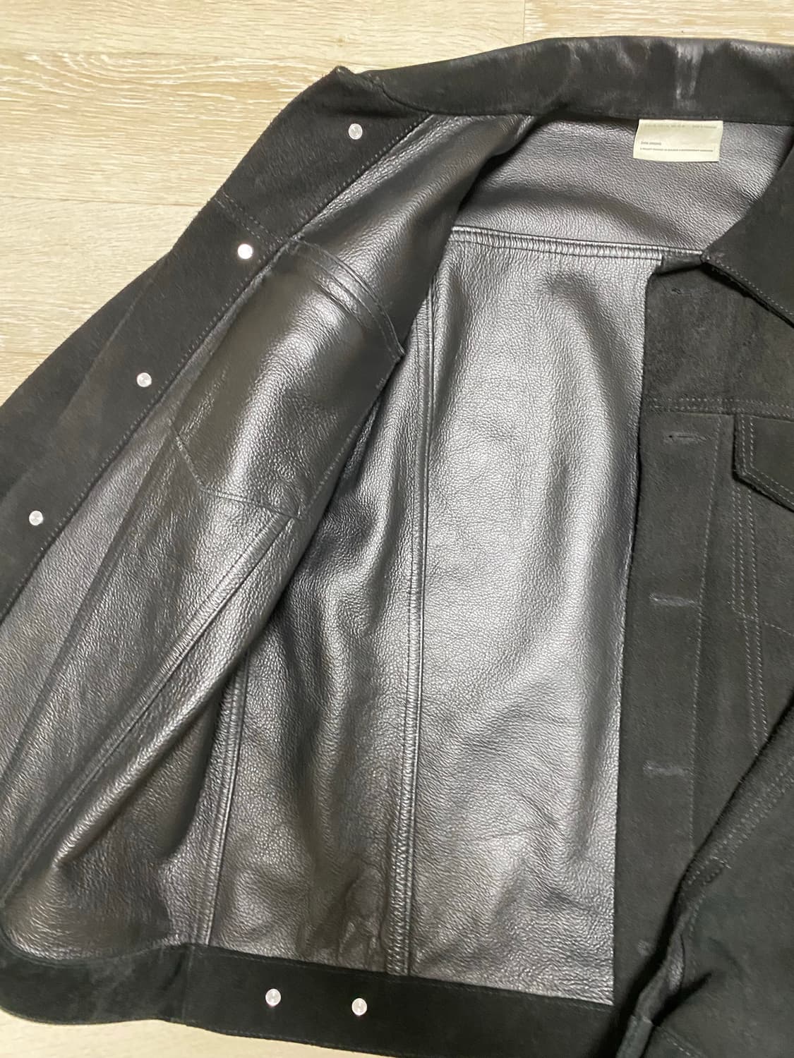 자라 오리진스 스웨이드 트러커 자켓 L-XL 상품이미지6