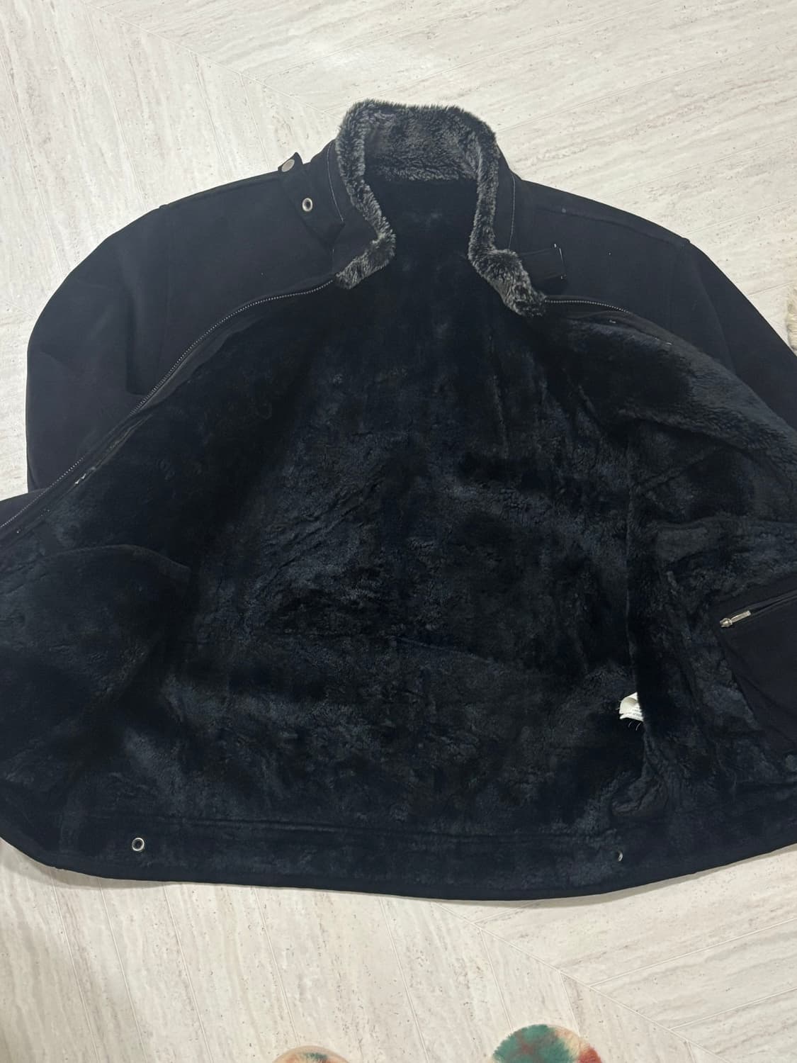 퍼 자켓 #해칭룸 #폴리테루 #논노드 상품이미지2