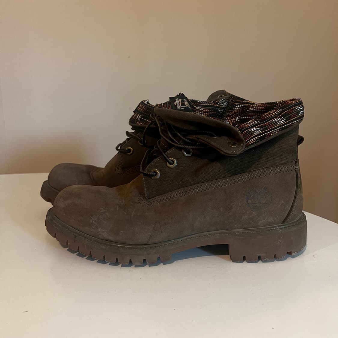 팀버랜드 롤탑 부츠 브라운 상품이미지2