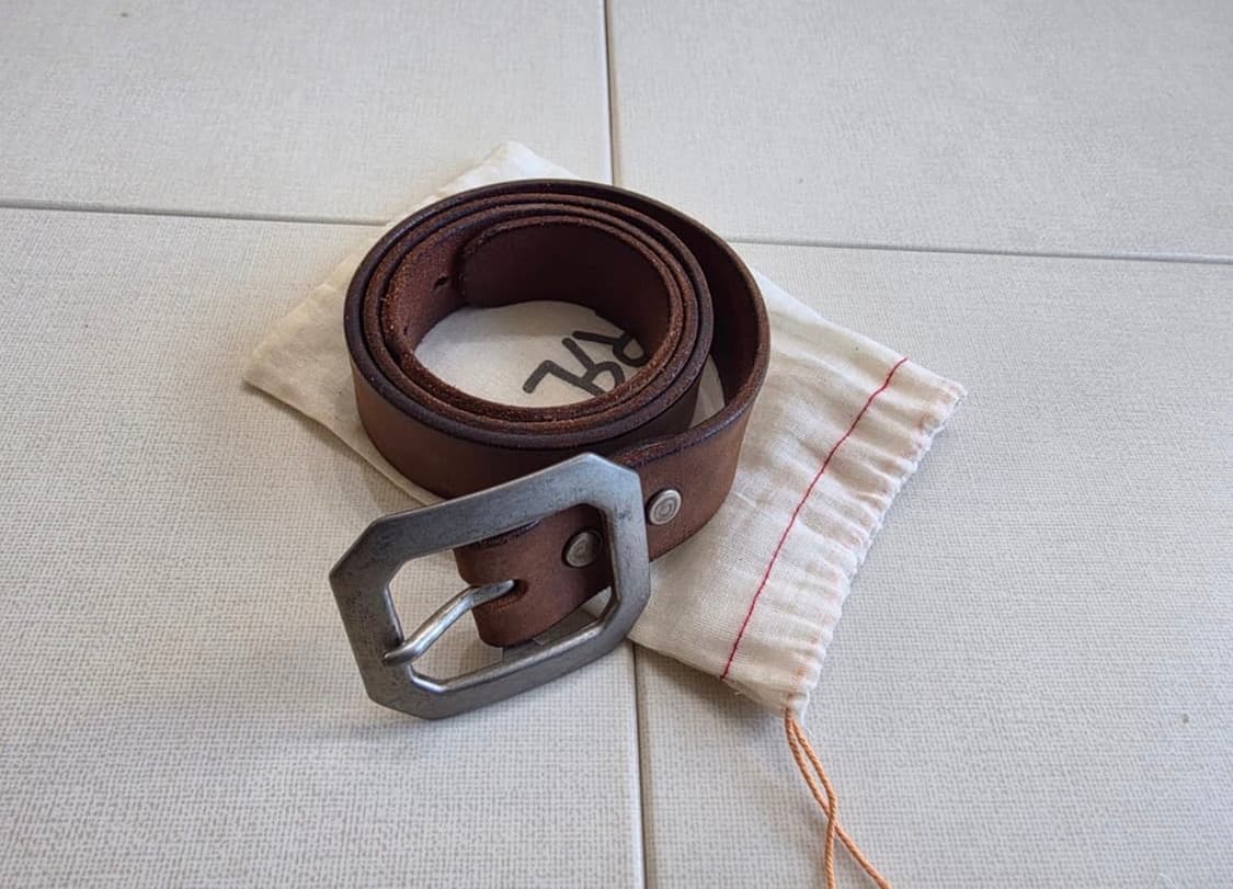 RRL 솔리드 브라스 벌링턴 벨트 상품이미지1