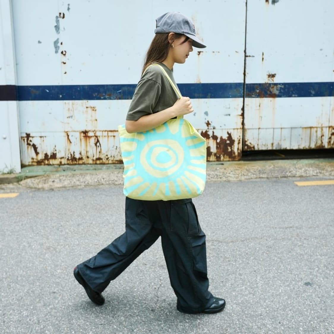 마스컴퍼니x해칭룸 코코펠리 볼캡 (차콜) 상품이미지2