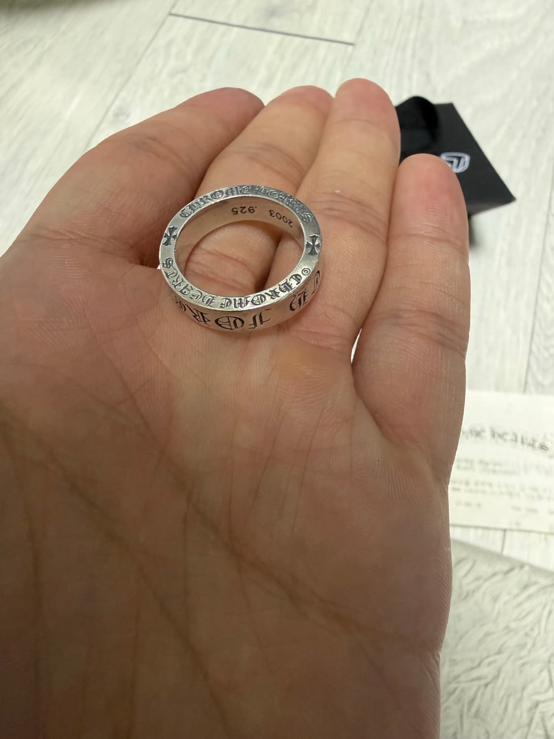 크롬하츠 포에버링 US 10.5 상품이미지2