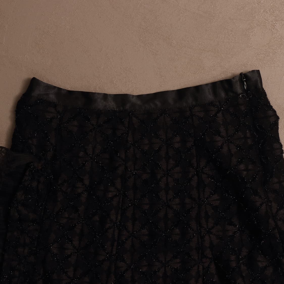 일본빈티지 그물 망사 글리터 스커트 페어리 A864 상품이미지2