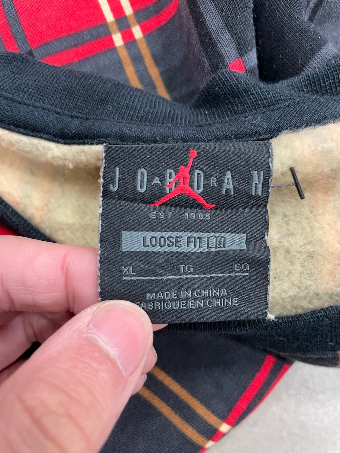 나이키 우먼스 조던 브루클린 플리스 크루넥 스웻셔츠 XL 상품이미지4