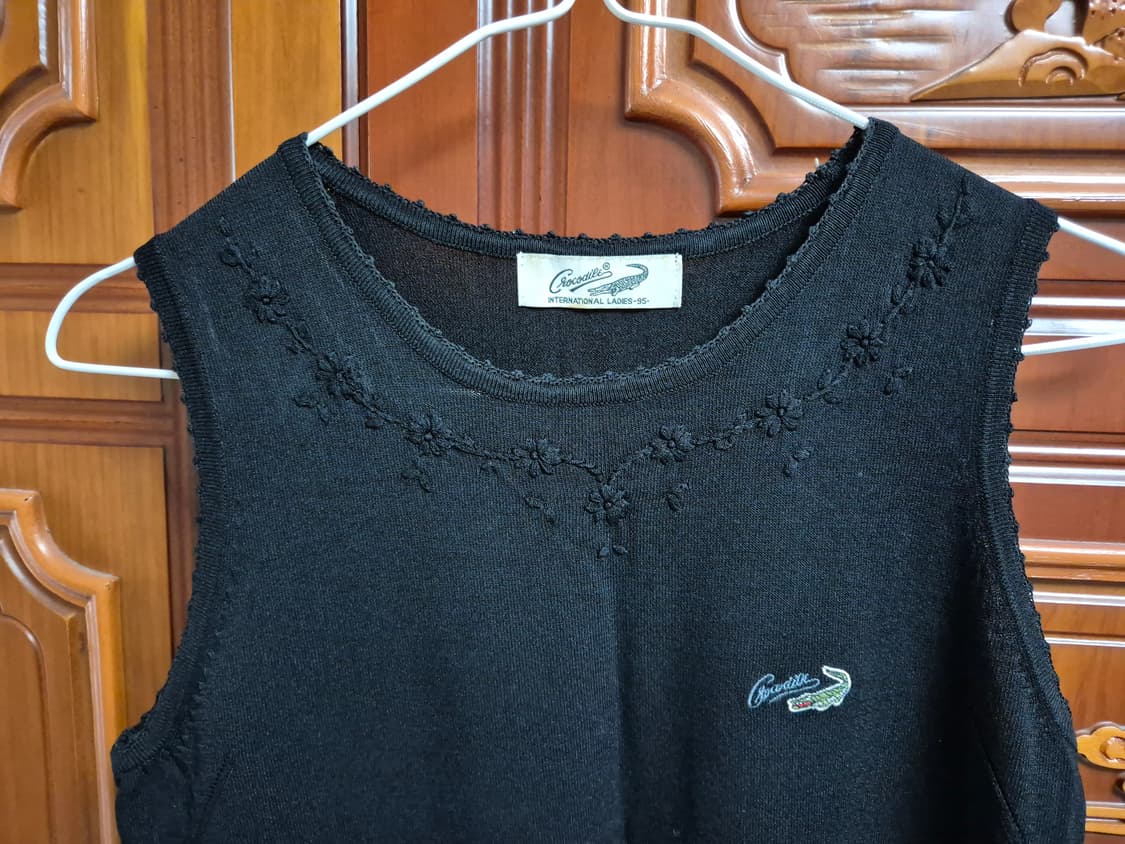 크로커다일 꽃자수 반팔나시 세트 상품이미지8