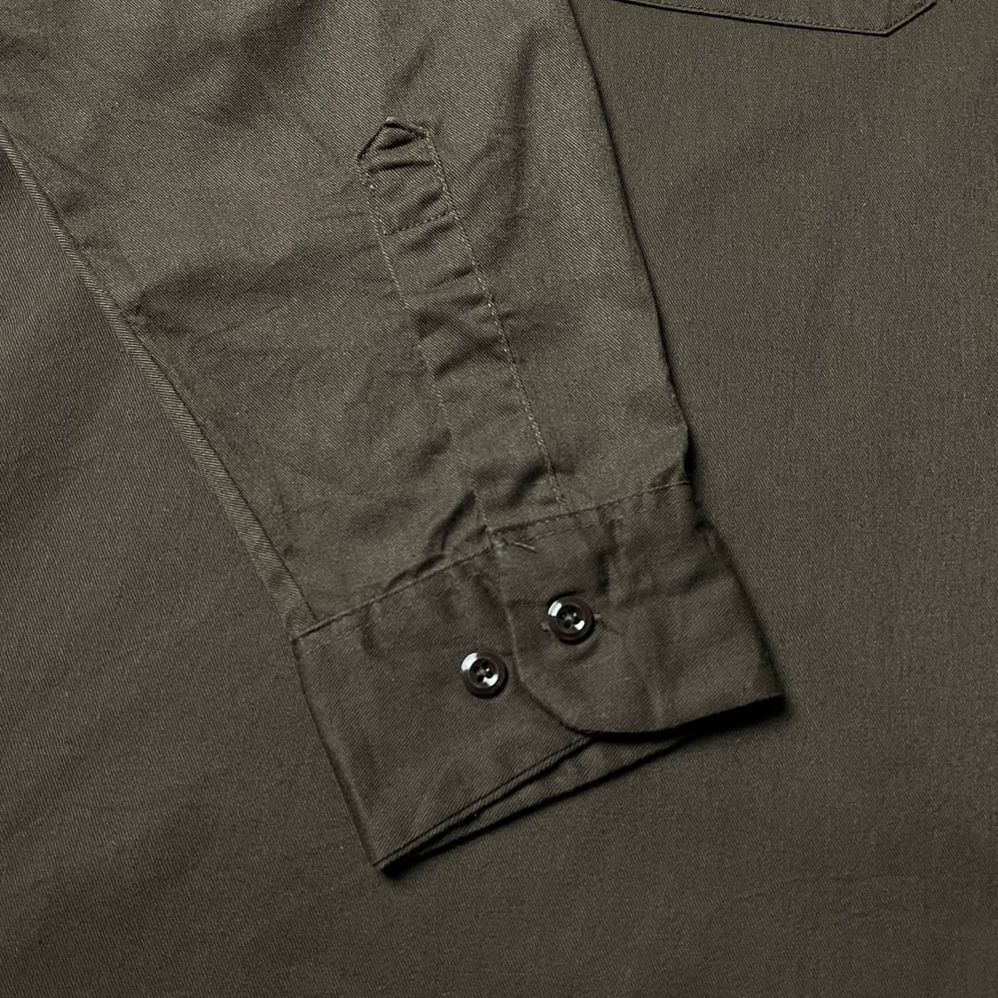 DICKIES 디키즈 빈티지 브라운 플랩포켓 워크 셔츠 A00897 상품이미지5