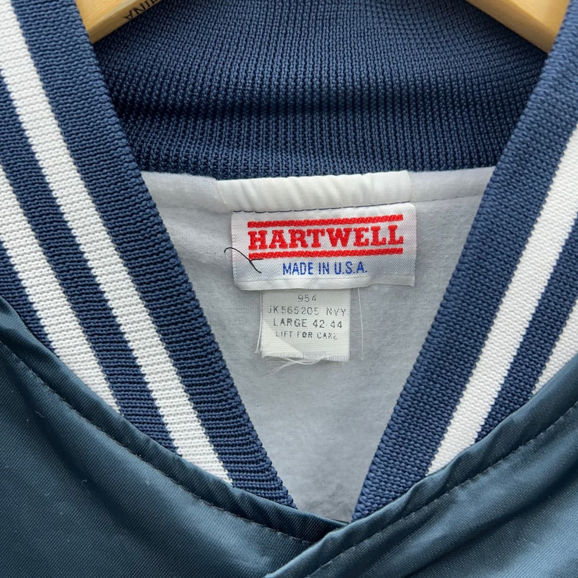 (L)90's HARTWELL USA 바시티자켓-Y355 상품이미지4