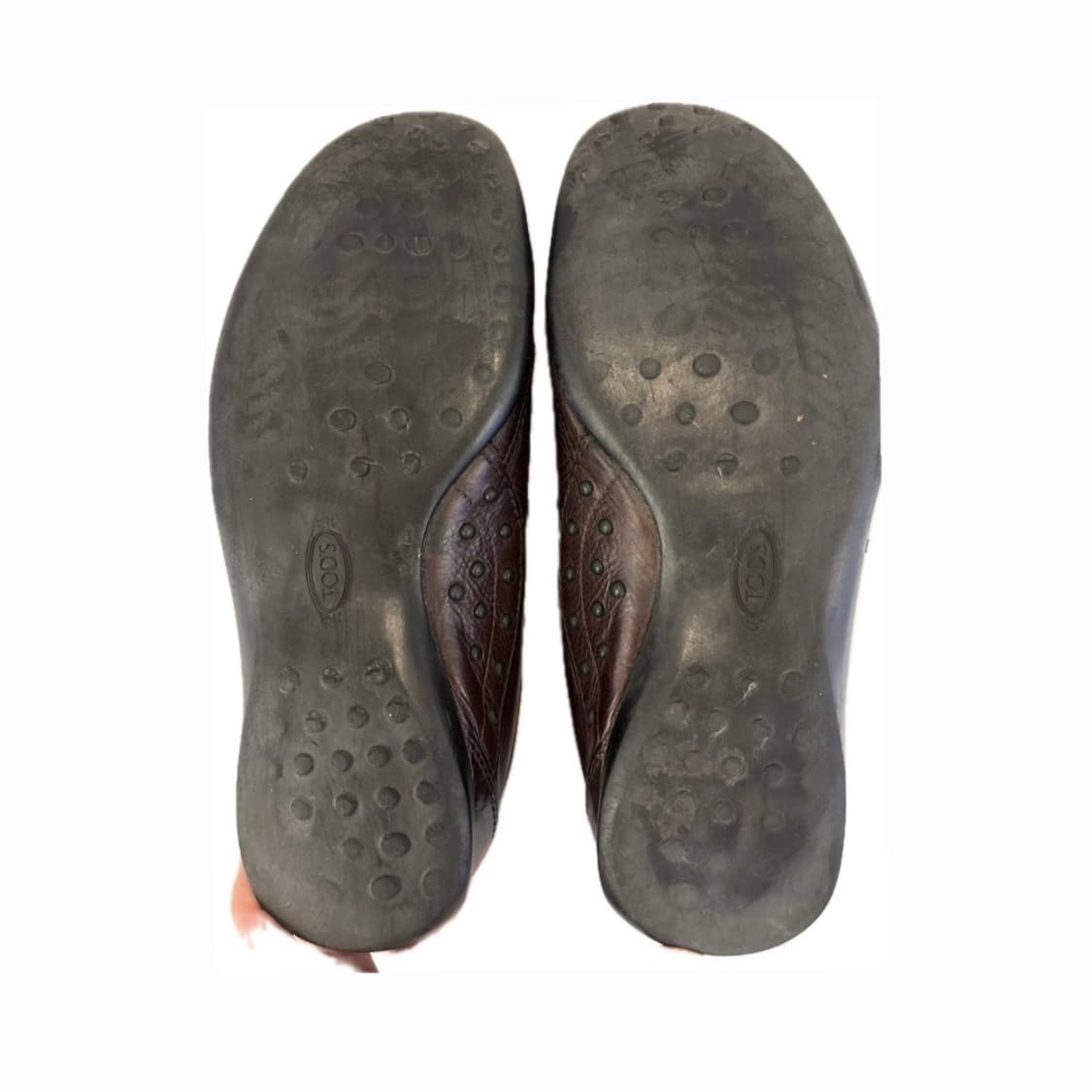 TOD’S 토즈 브라운 레더 슈즈 7.5 상품이미지4