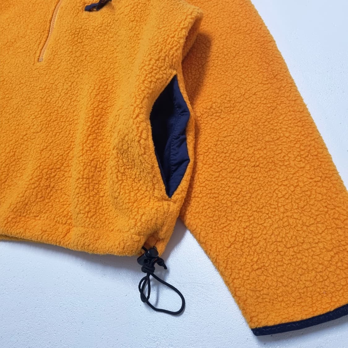 90S 빈티지 LL BEAN 하프집 후리스 - XL  상품이미지7