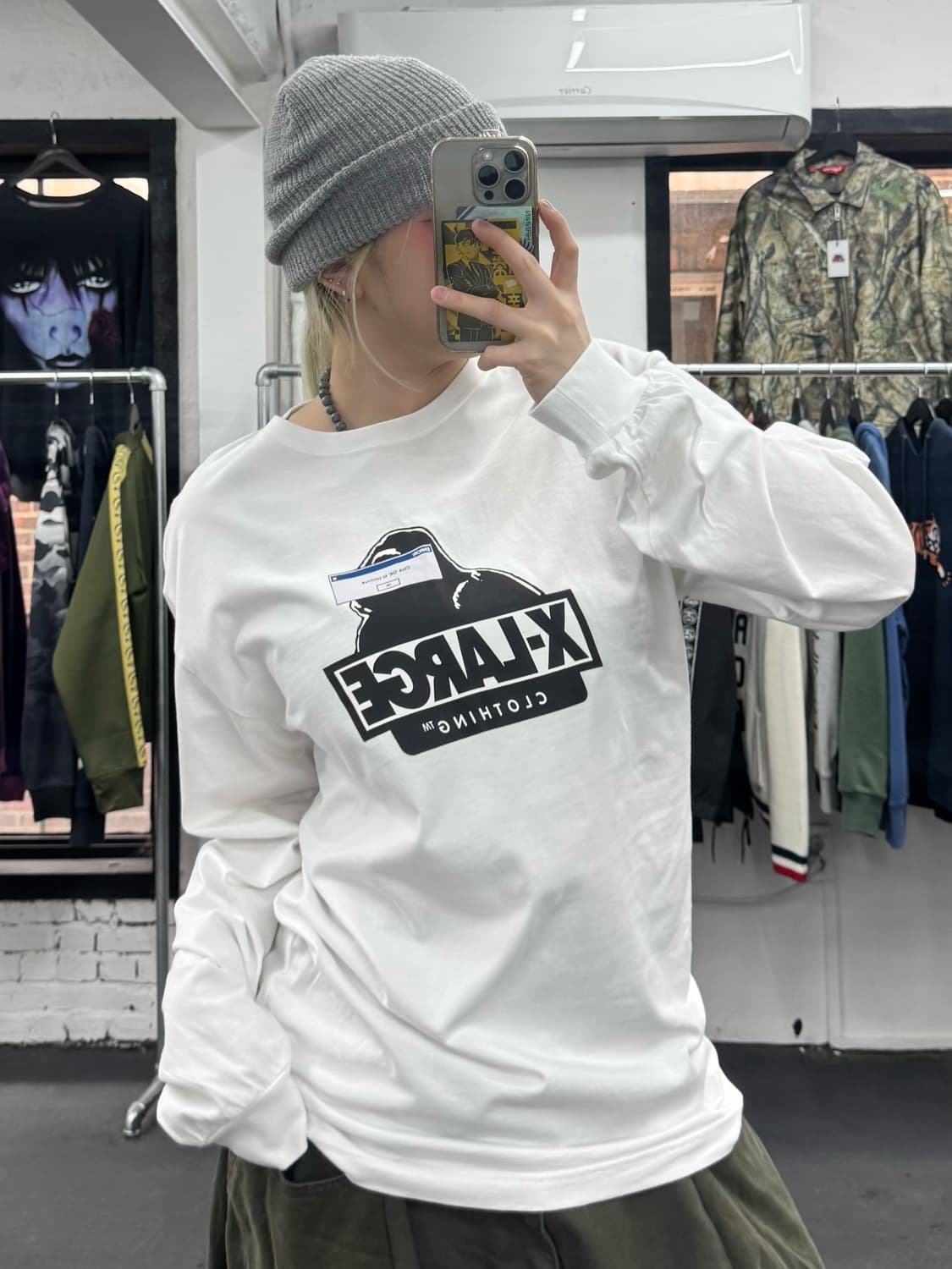 XLarge 엑스라지 빅로고 롱슬리브 상품이미지3