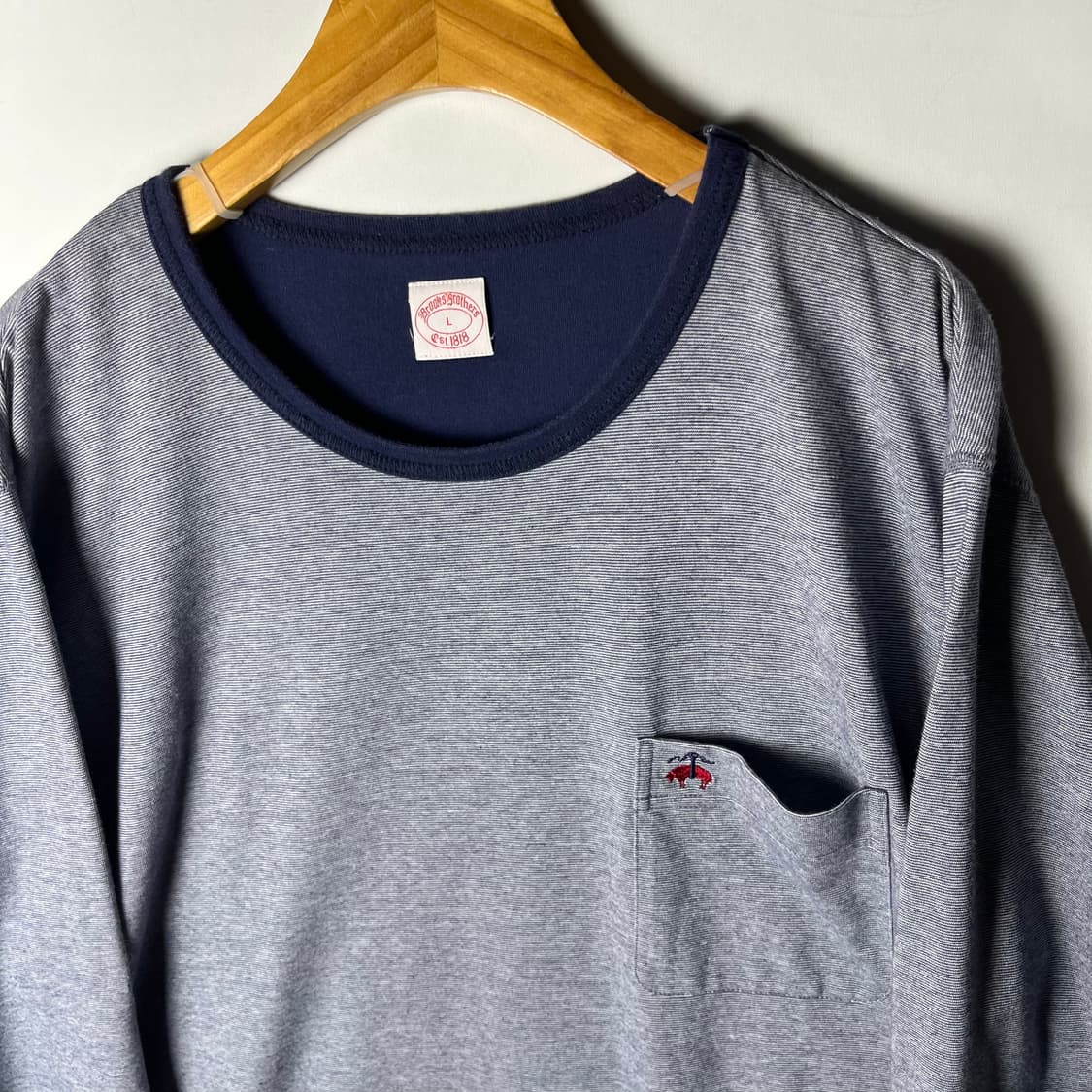 [Brooks Brothers] 브룩스브라더스 재팬 포켓 롱슬리브 상품이미지2