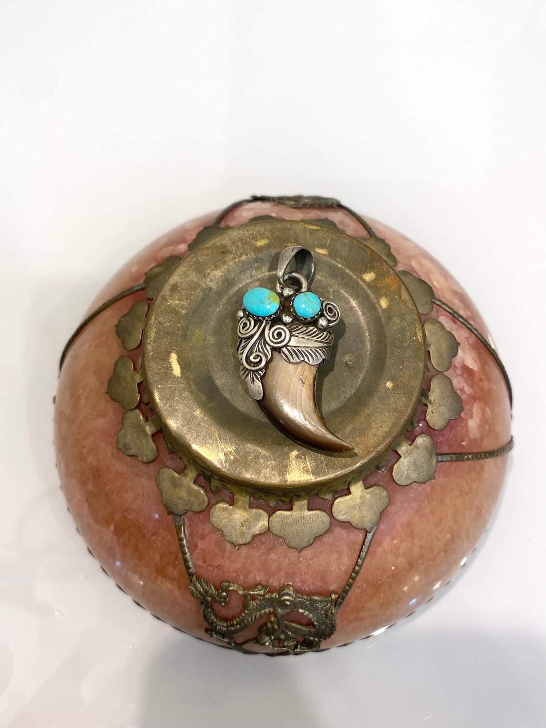 bear claw turquoise 925silver  상품이미지3