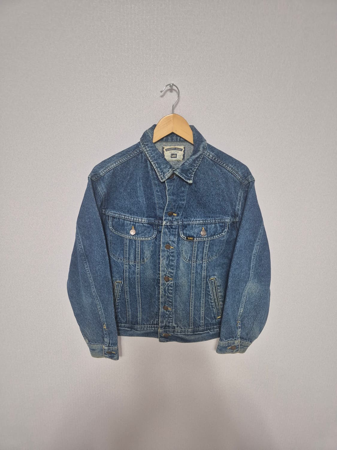 90s 빈티지 Lee 데님자켓 USA made (M) 상품이미지1