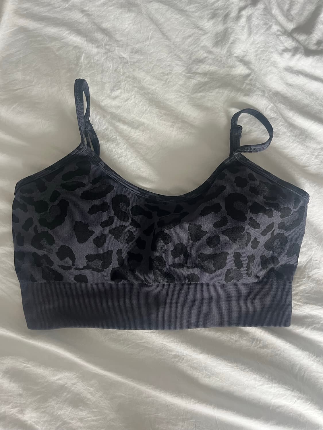 레오파드 스포츠브라 M 상품이미지1