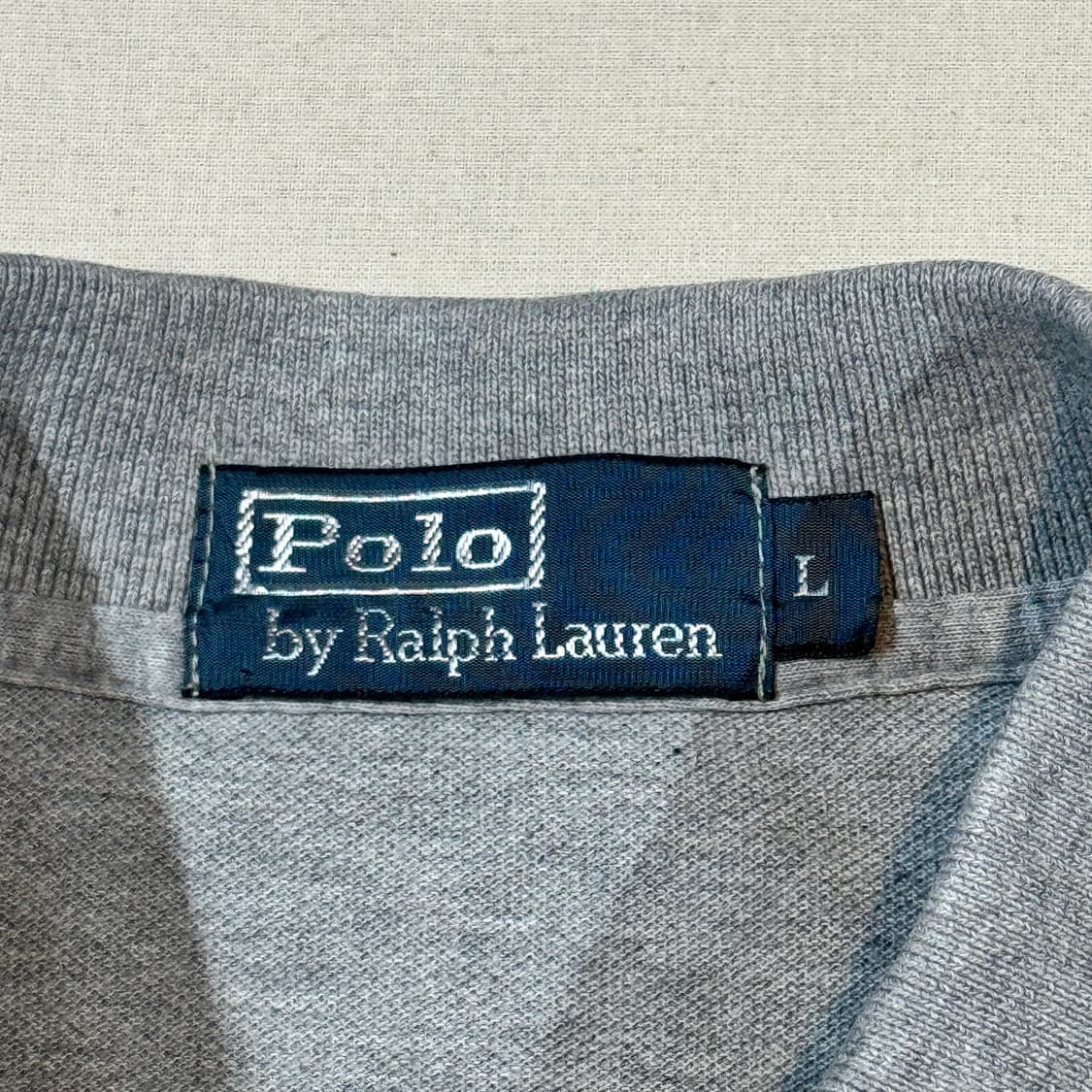L) 폴로 랄프로렌 그레이 긴팔 카라티 PK 상품이미지6