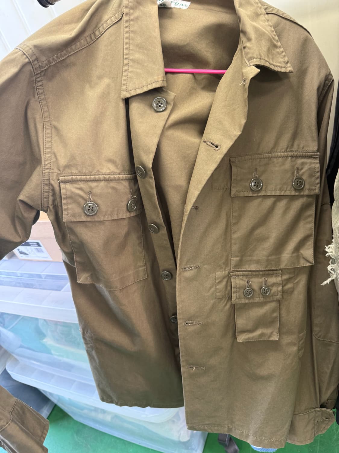 SASSAFRAS G.D.U JACKET - OLIVE 사사플라스 자켓  상품이미지3