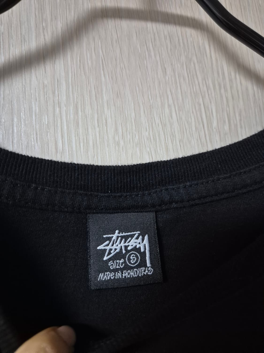 정품 (22년) 스투시 월드투어 롱슬리브 티셔츠 블랙 S 상품이미지4