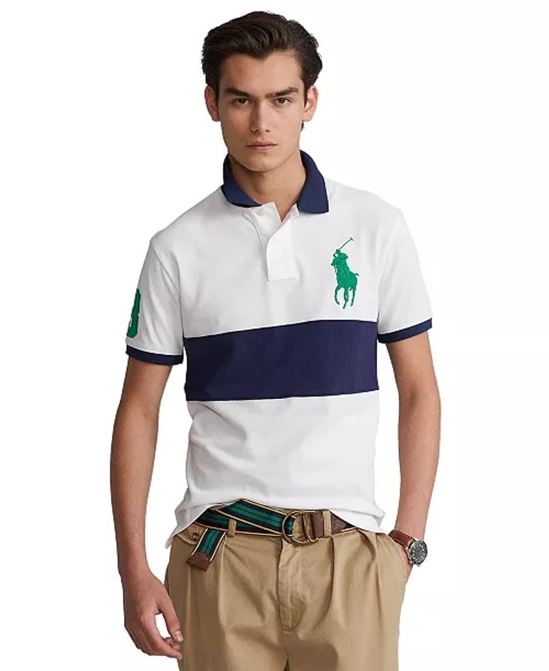 폴로 랄프로렌 빅포니 카라티 클래식핏 L 상품이미지5