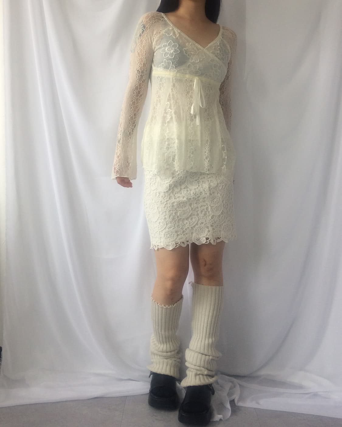 Lace sleeve 상품이미지7