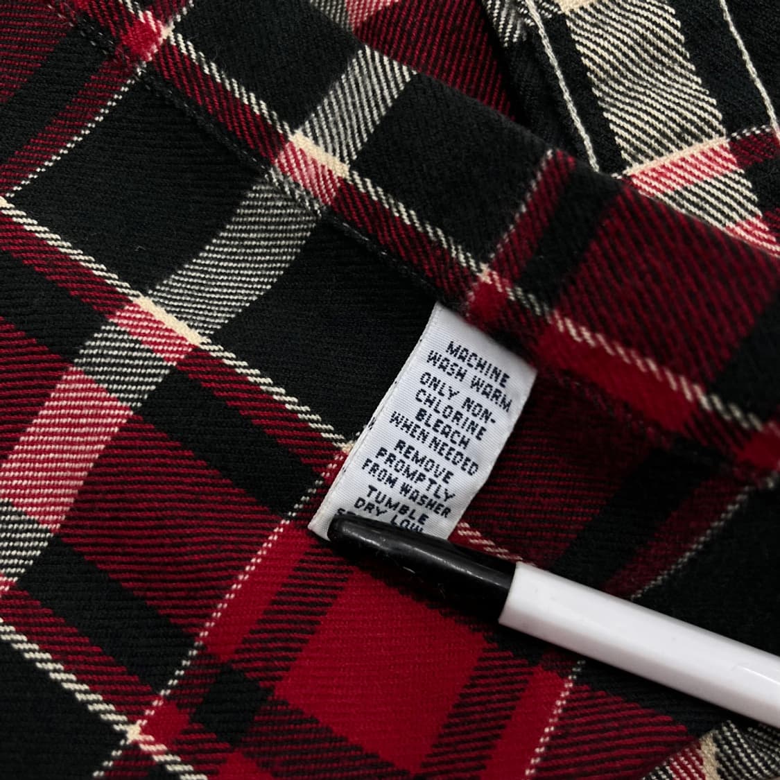 폴로 랄프로렌 더블포켓 타탄체크 울 셔츠 L 상품이미지6