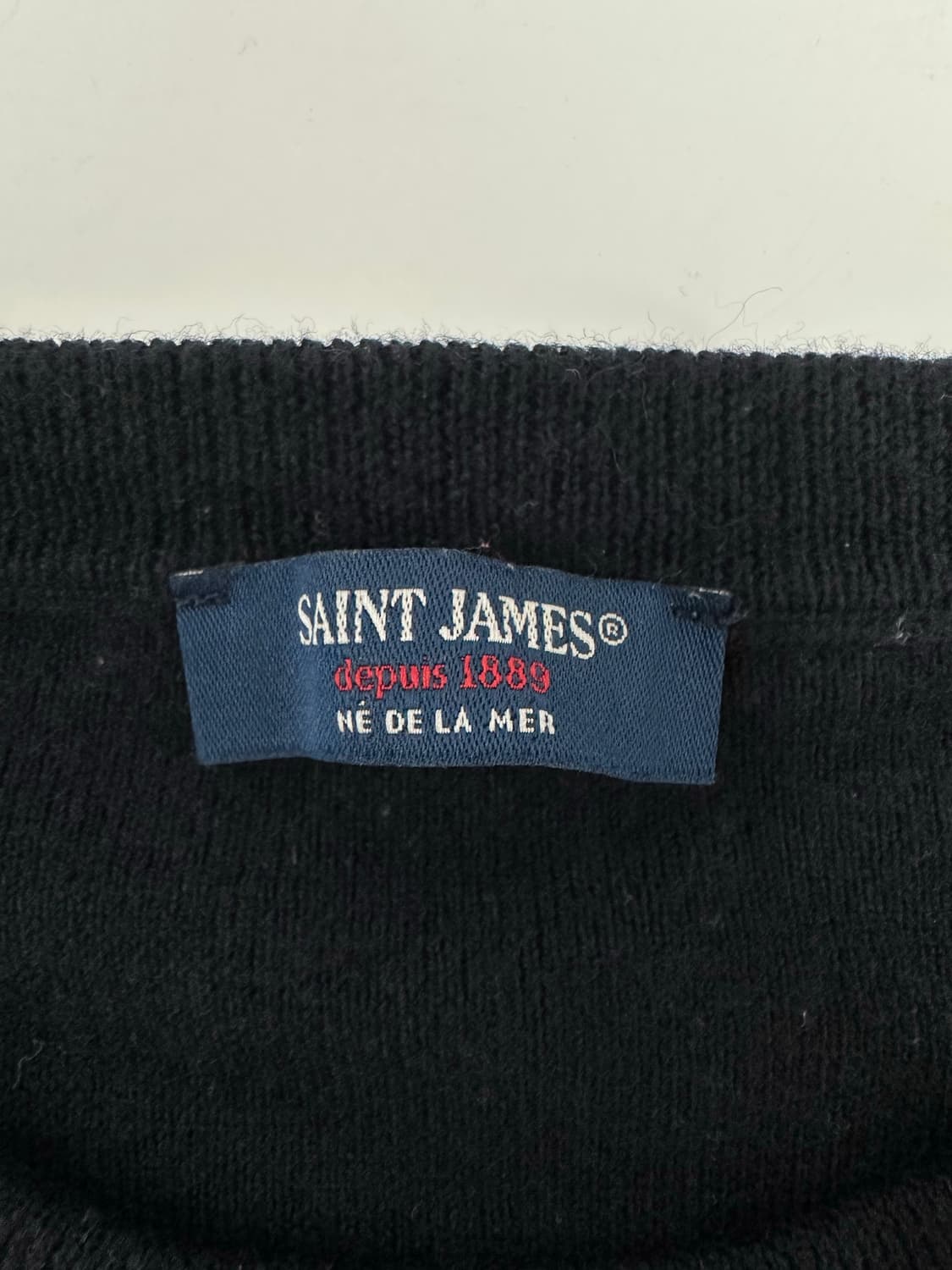세인트제임스 네이비 니트 상품이미지5