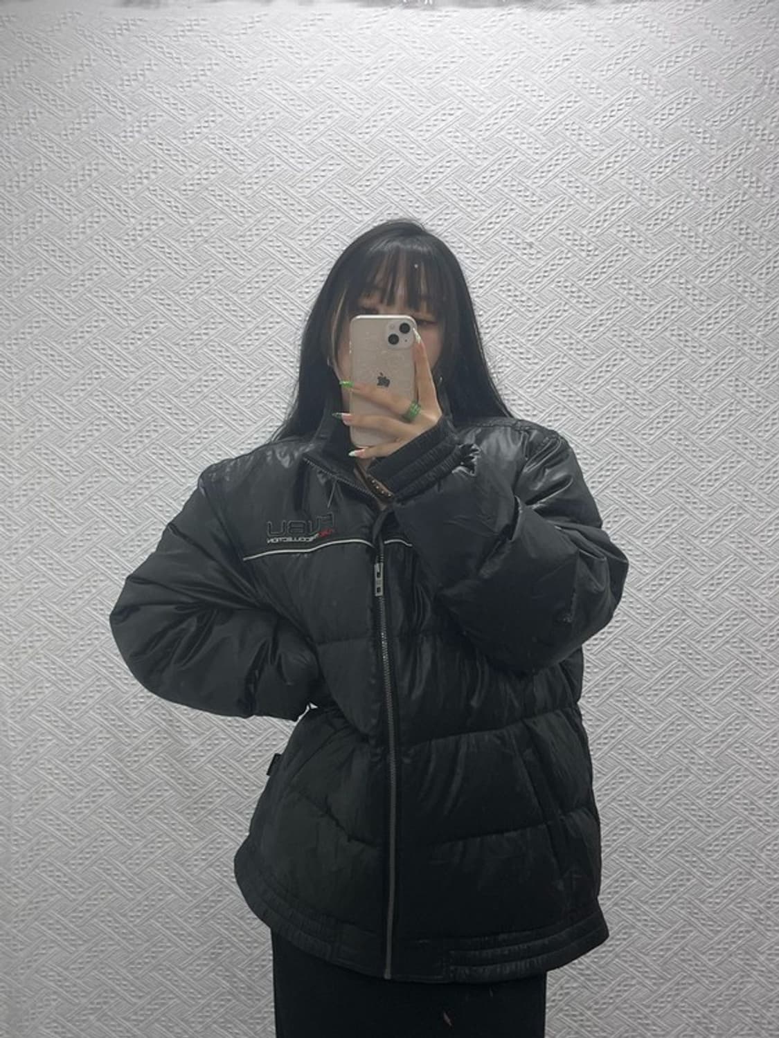 푸부 올드스쿨 레트로 빈티지 스트릿 오버핏 패딩 XXL C08897 상품이미지2