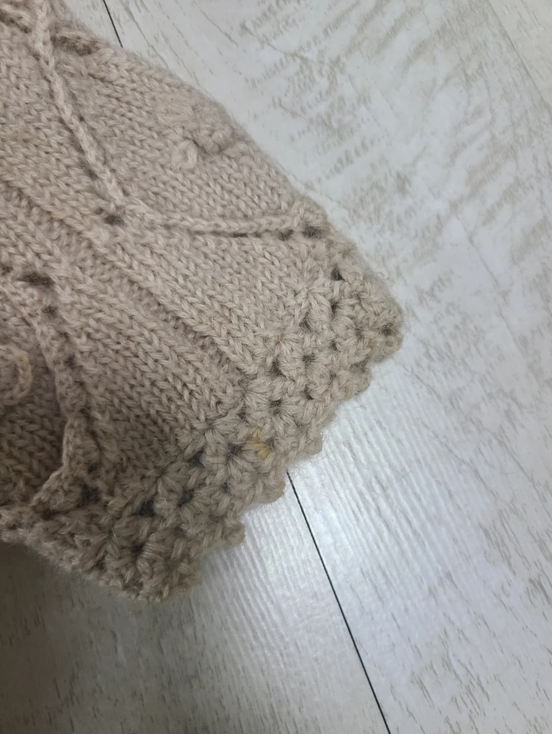 베이지 니트 가디건 상품이미지9