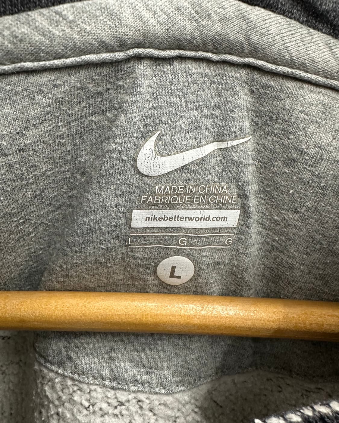 (L)나이키 기모 후드-M1538 상품이미지4