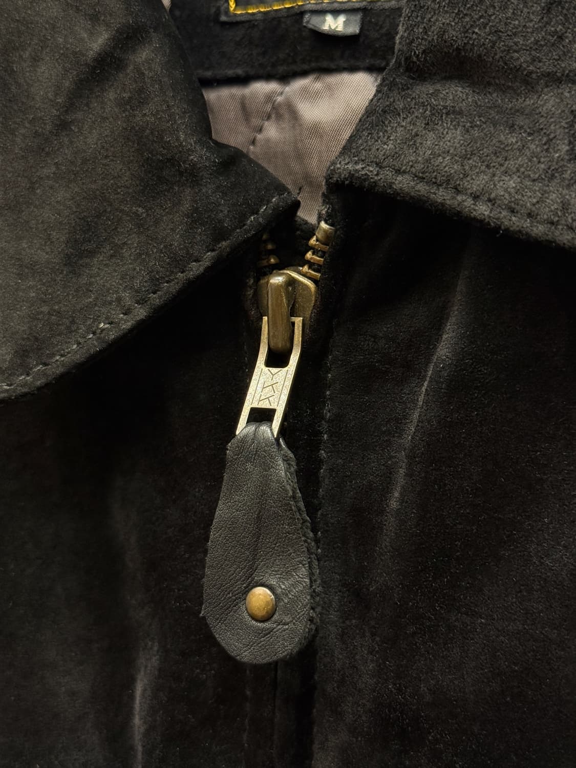 SubUrban Leather Suede Bomber Jacket 상품이미지5