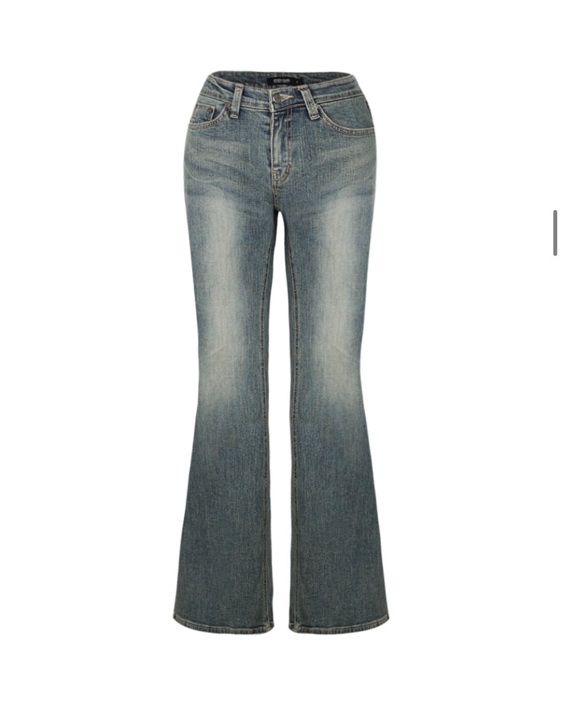 오도어 데님 부츠컷  vintage raw jean 상품이미지1