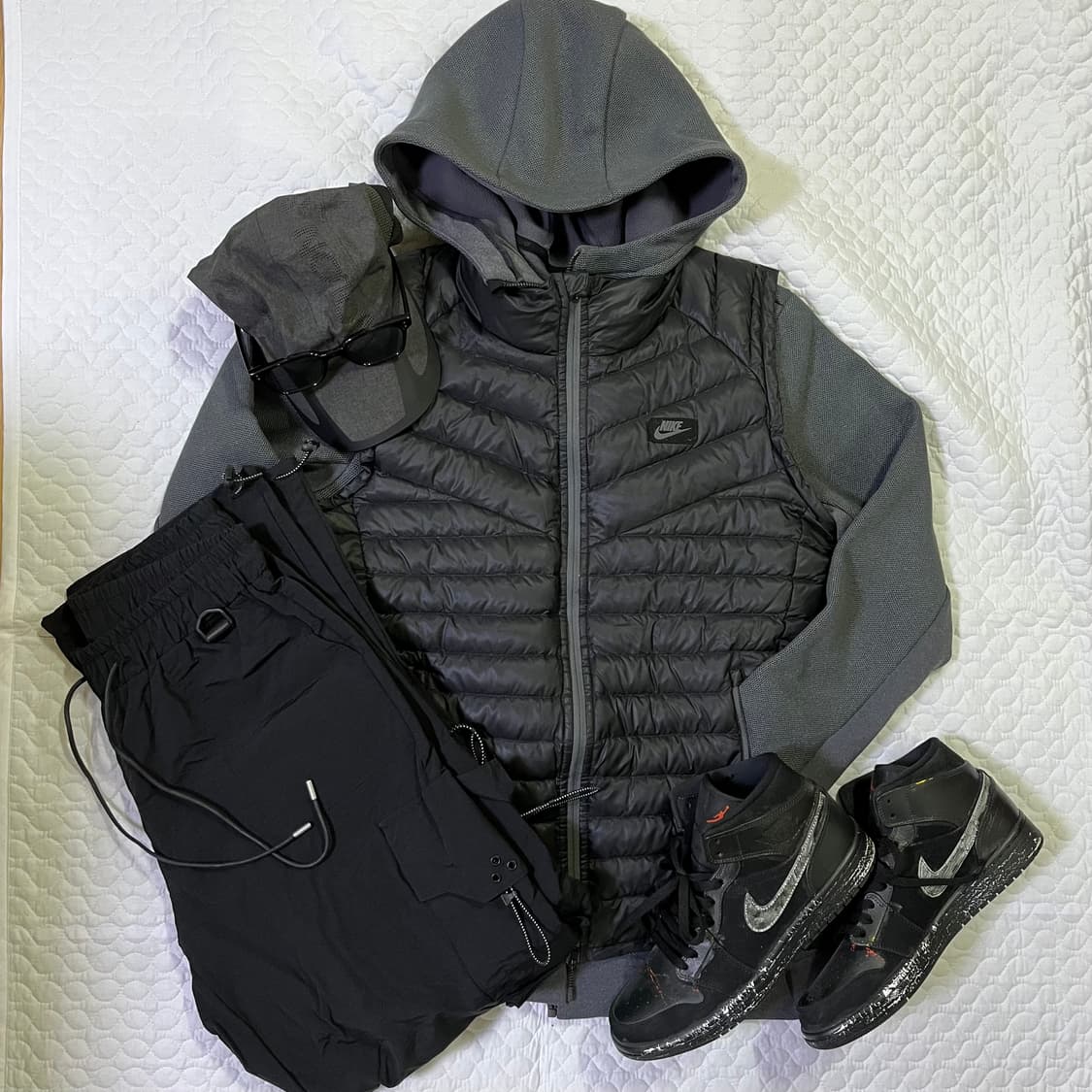 나이키 덕다운 패딩조끼 고프코어 95-100 사이  상품이미지1