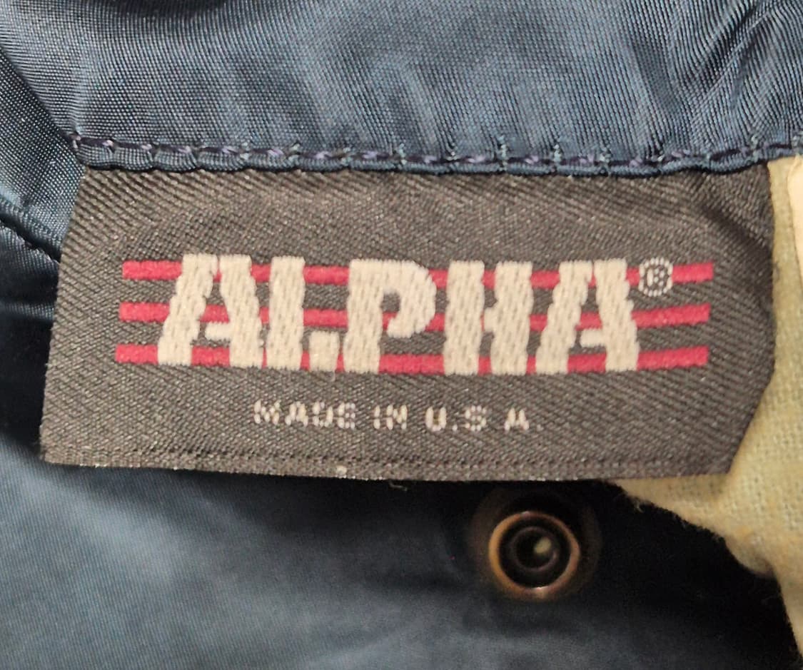 [L]90s US Made 알파인더스트리 MA-1 -278 상품이미지6