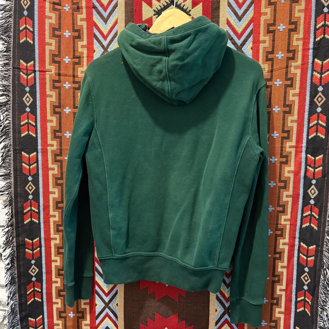 폴로 빅포니3 체크후드 투웨이 후드집업 상품이미지2