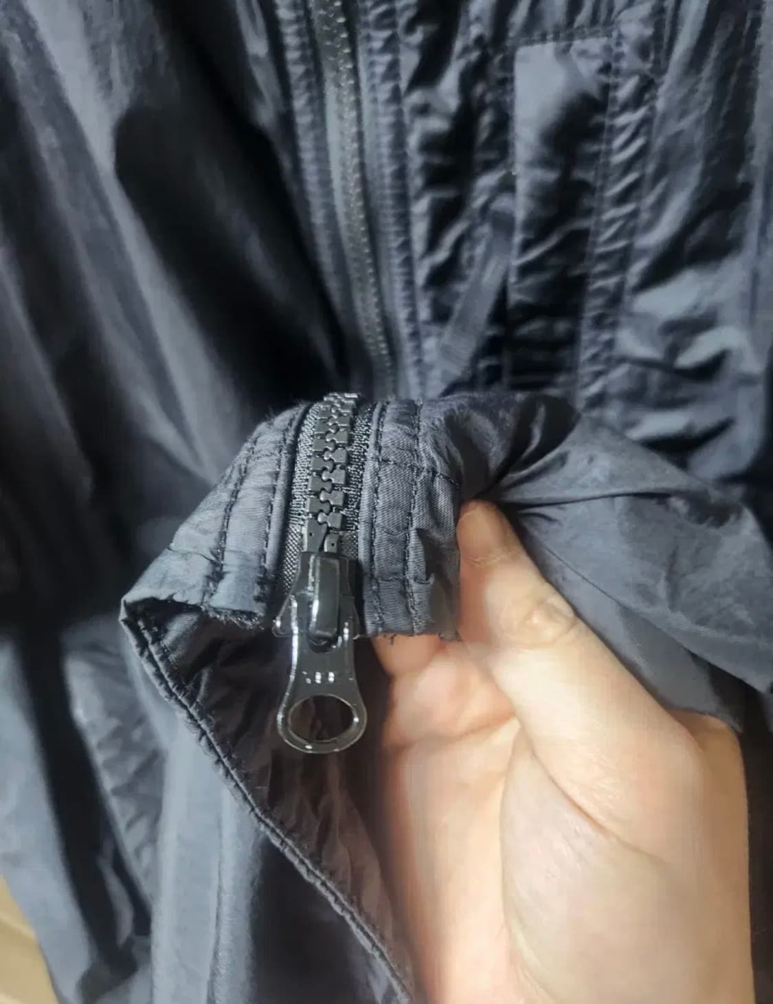 [M] 스톤아일랜드  크링클랩스 오버셔츠자켓 블랙 10123 상품이미지3